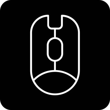 Fare. Web simgesi basit illüstrasyon