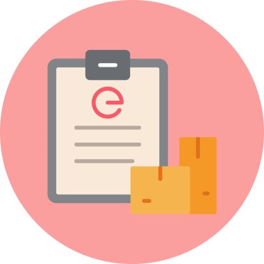 Pano düz vektör simgesi