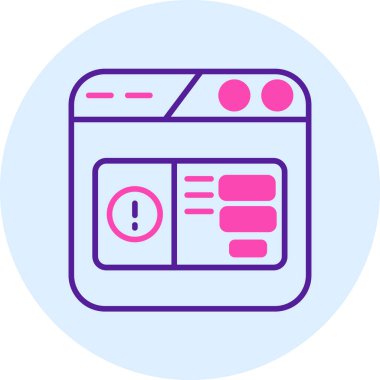 Dosya- outline biçiminde tarayıcı web tasarım simgesi