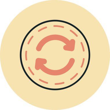 Pasta Grafiği modern simgesi, vektör illüstrasyonu