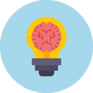 Ampul. Web simgesi vektör illüstrasyonu