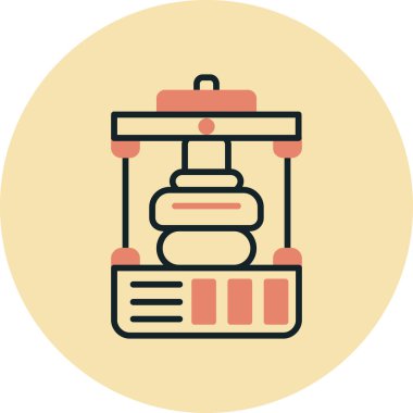 Vektör illüstrasyonu, simge ögesi arkaplanı