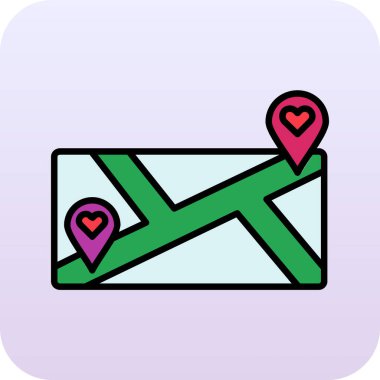 Zarf harf simgesi dolu tasarım. mektup - ileti mektubu