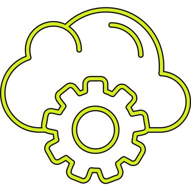 Bulut hesaplama. Web simgesi