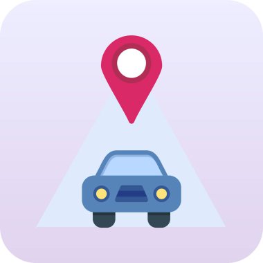 araba gezinme simgesi simgesi