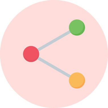 düz biçimli genel ağ bağlantı simgesi