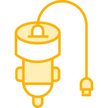 Lamba. Web simgesi basit illüstrasyon