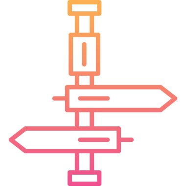 Modern simgenin vektör illüstrasyonu