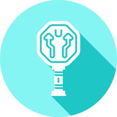 ampul simgesi vektör illüstrasyonu