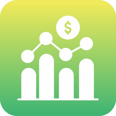 Benzersiz istatistik vektör simgesi