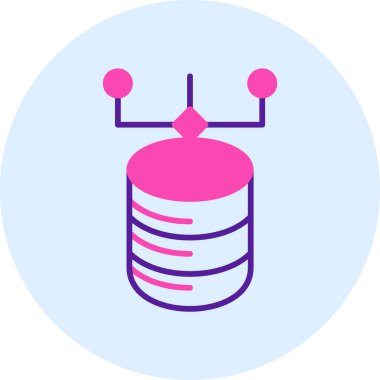 Çizgi film simgesinin vektör çizimi