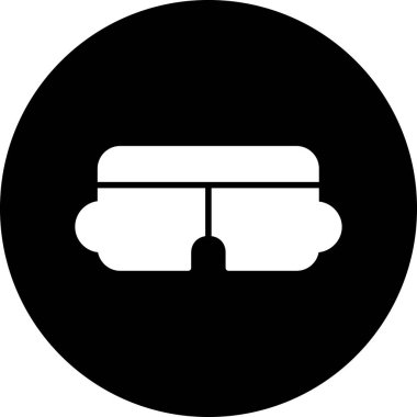 araba simgesi vektör illüstrasyonu