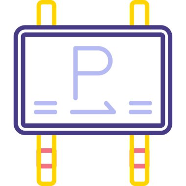 Tahta. Web simgesi basit illüstrasyon