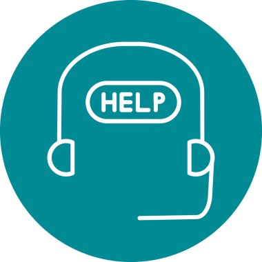 yardım simgesi çizimi