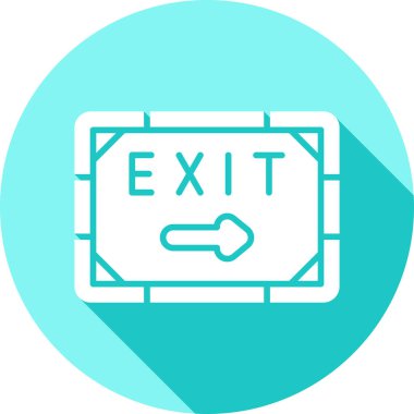 Modern vektör simgesinden çık