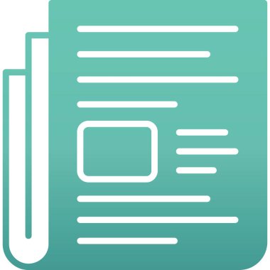 Vektör belgesi Simge illüstrasyonu