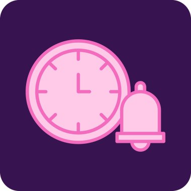 Alarm saat vektör illüstrasyon tasarımı