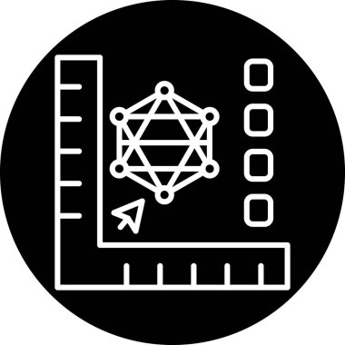 seo modern simgesinin vektör illüstrasyonu