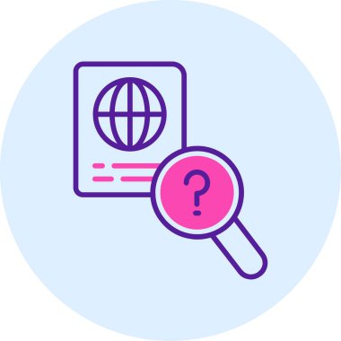 Ara. Web simgesi basit illüstrasyon