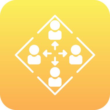 Grup simge vektör çizim