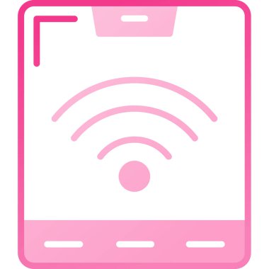 Telefon vektör simgesi modern basit vektör illüstrasyonu