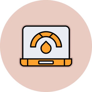 seo modern simgesinin vektör illüstrasyonu