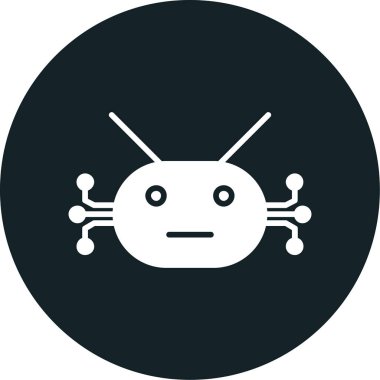 Modern simgenin vektör illüstrasyonu