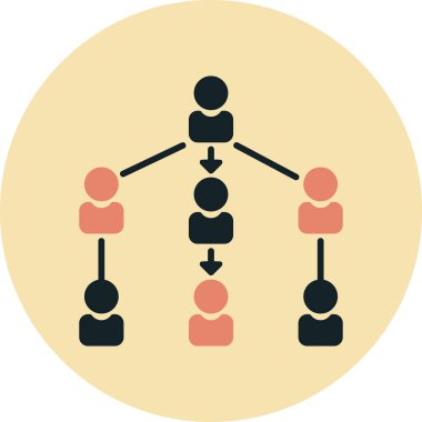 Modern simgenin vektör illüstrasyonu