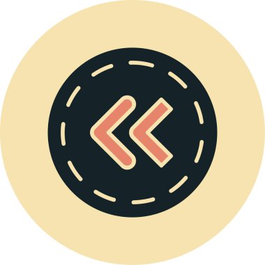 Modern bir simgenin vektör illüstrasyonu.