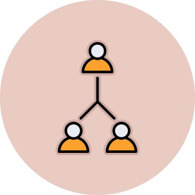 bağlantı simgesi vektör illüstrasyonu