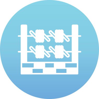 Modern b 'nin vektör illüstrasyonu eksik simgesi