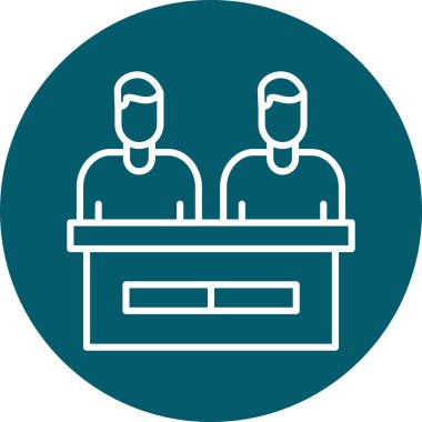 seo modern simgesinin vektör illüstrasyonu