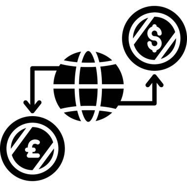 genel değişim düz vektör simgesi