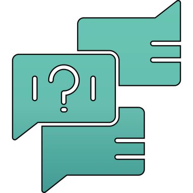 Konuşma baloncuğunun vektör çizimi