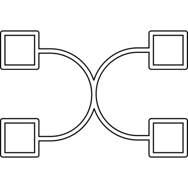 izole edilmiş boş çerçeve tasarımı