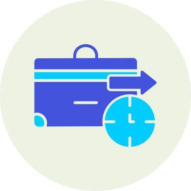 Teslimat. Web simgesi basit illüstrasyon