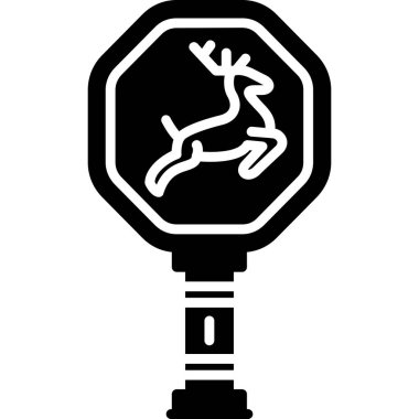 Trafik ışıkları simgesinin vektör illüstrasyonu