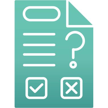 belge simgesi, işaret vektör illüstrasyon tasarımı