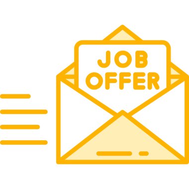 Görevin vektör illüstrasyonu modern simge tasarımı sunar