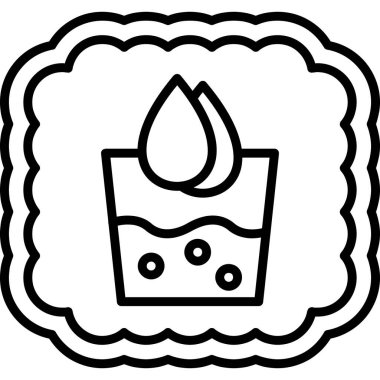 Mum simgesi vektör illüstrasyonu