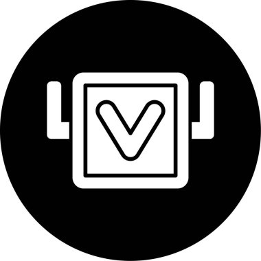 vektör pil simgesi, basit ve modern tasarım