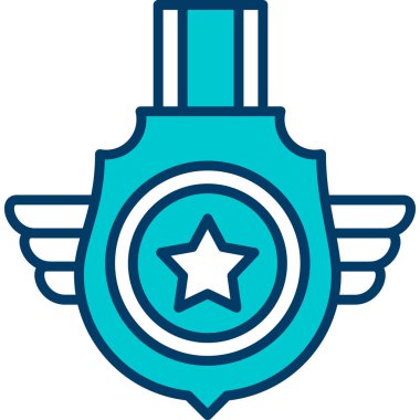 askeri miğfer ikonu vektör illüstrasyonu