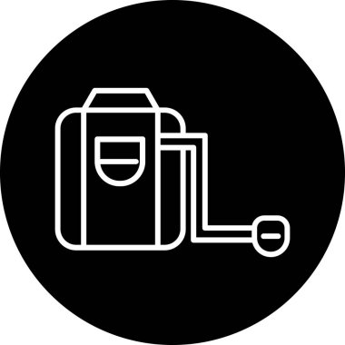 vektör benzin istasyonu simgesi