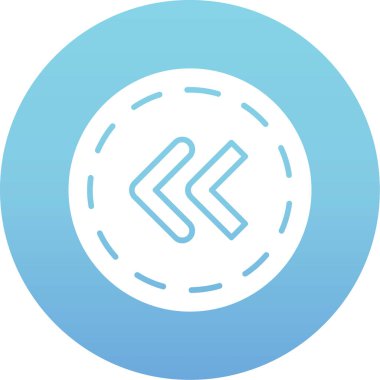 Ok. Web simgesi basit illüstrasyon