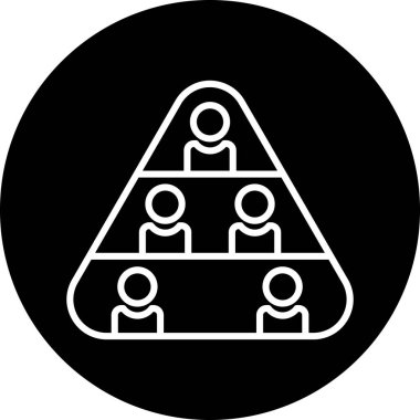 İnsan simgesinin vektör illüstrasyonu