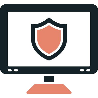 Internet güvenlik vektör simgesi