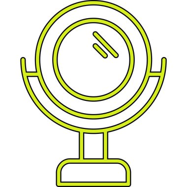 Alarm saati simgesi, vektör illüstrasyonu