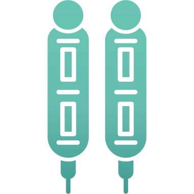 Modern b 'nin vektör illüstrasyonu eksik simgesi
