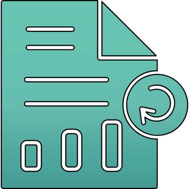 dosya dizini simgesi, vektör illüstrasyonu