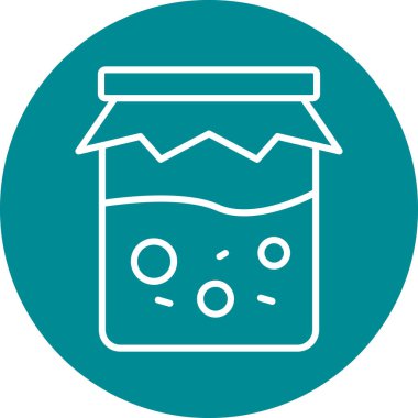 Gıda simgesinin vektör illüstrasyonu